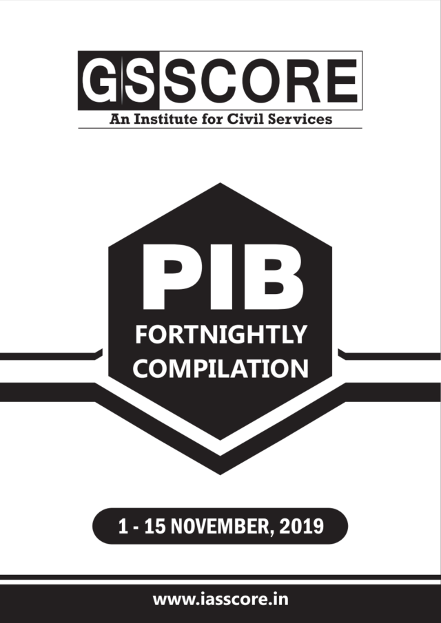 GS SCORE PIB November 2019 01-15 November PDF